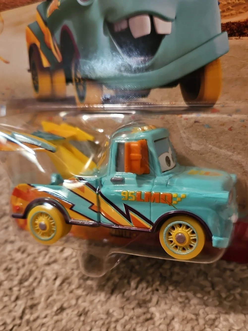 Disney Pixar Cars 2026 Mater Race to Celebrate Diecast New Damaged Card